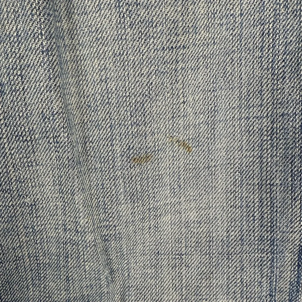 Breechen By‎ Scott Langfton Mens Distressed Ripped Blue Denim Jeans Sz 40